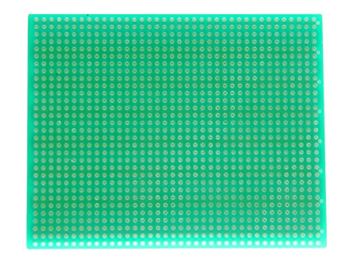BB2 (Two-Pack) BusBoard-2, Zig-zag Pattern, 1 Sided PCB, Soldermask, Size 2 = 100 x 80mm (3.94 x 3.15in) - Thumbnail 2