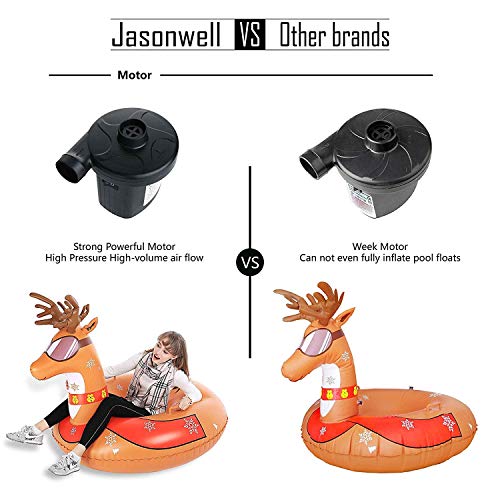 2 Jasonwell+Electric+Quick+Fill+Inflatables+Nozzles110+240