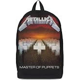 Rocksax Backpack Metallica Master Of Puppets Rucksack 43cm x 30cm x 15cm – Officially Licensed Merchandise, Black, One Size