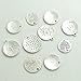 BronaGrand 10PCS 10 Words Antique Silver Charms Pendants For DIY Jewelry or Crafts