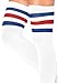 Leg Avenue Women's Athlete Thigh Hi W/ 3 Stripe Top