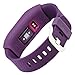 French Bull - Fitbit Charge/Fitbit Charge HR Slim Designer Sleeve - Band Cover (Plum Ziggy)