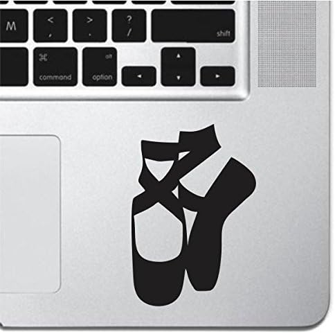 Ballerina Ballet Shoes Laptop Sticker Decal Compatible With iPad MacBook Pro Air 13" 15" 17" Keyboard Keypad Mousepad Trackpad Ballet Dancer Sticker