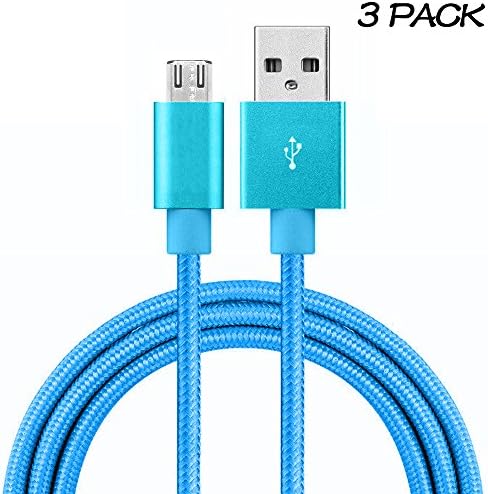 Android Micro USB Data Cable 2.0 - Micro-USB to USB Cable (4.9 Feet) - High-Speed Sync and Charge Cables for Samsung, Nexus, HTC, Motorola, Sony, Android Smartphones and More-£¨3 Packs£