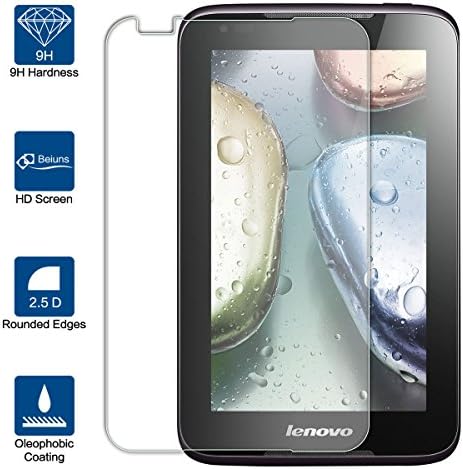 Beiuns® Tempered Glass Screen Protector Ultra-Hard for Lenovo A1000 (Smartphone) (4 inch)
