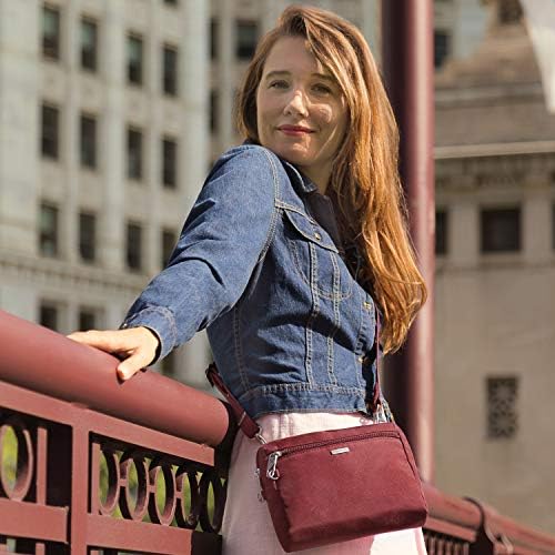 Travelon Anti-Theft Convertible Crossbody Classic Waist Pack Bag Pouch Purse New 8 Travelon Anti-Theft Convertible Crossbody Classic Waist Pack Bag Pouch Purse New