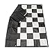 Get Out! | Giant Checkers Board Outdoor Games for Family – 9x9’ Ft Plastic Checkers Rug, Big Checker Board Checkers Mat