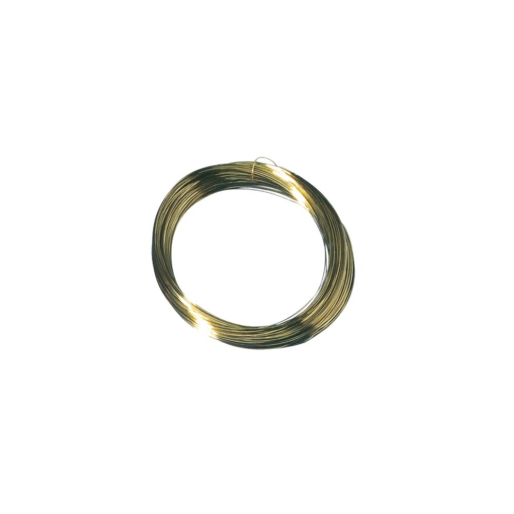 Rayher Hobby 2413400 Brass Wire, 1,2 mm Diameter Self-Service Bag/3 m