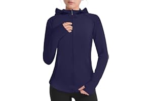 LIONJIE Girls Lightweight Jacket Long Sleeve Zip Up Athletic Hoodie Top UPF50+ Fishing Hiking Sun Protection Outwear