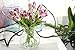 smylls 10 pcs Holland Tulips Flowers Latex-Look Like Real,Eco-Friendly Odourless Artificial Flowers Christmas Party Decoration Gift Package(10, Purple)