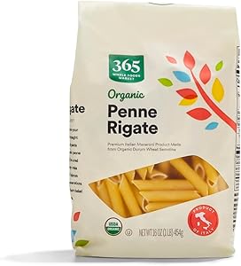 365 by Whole Foods Market, Organic Penne Rigate, 16 Ounce