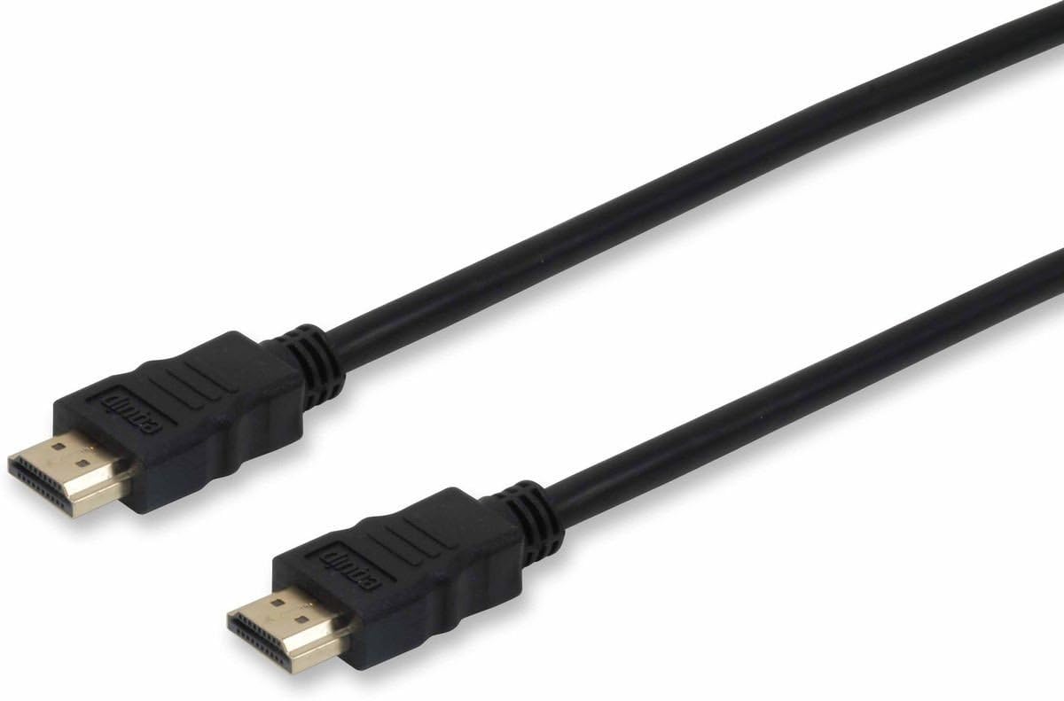 Equip Hdmi 2.0 Cable Up To 4k Gold Plated Connectors 1.8m, Black, 1.8 Meters