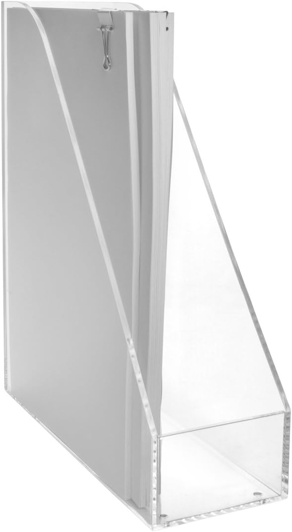 Acrylic Magazine Rack, DIN A4 Transparent