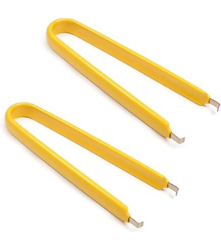 thumbnail image 2 of Uxcell IC Puller Chip Extractor Stainless Steel With Insulated Vinyl Grip Black 2 Pack 2 of 11