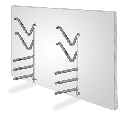 Amazon Com Montado En La Pared Kayak Sup Sistema De Montado En La