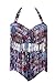 American Trends Women's Plus Size High Waist Fringe Bikini Retro Swimwear Swimsuit
