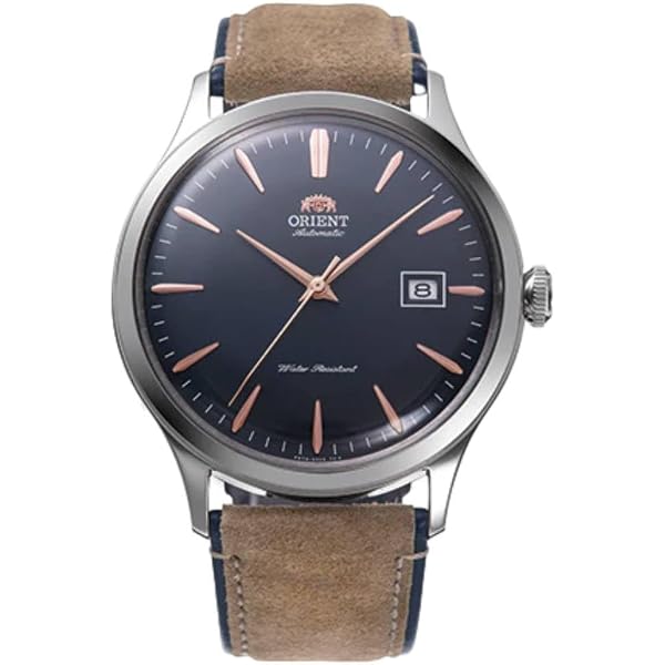 Orient Star RE-AU0403L00B - Orologio Automatico Da Uomo In Acciaio, Quadrante Blu, Cinturino In Acciaio Con Fibbia Deployante, Vetro Zaffiro, 5 ATM - 2