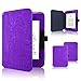 ACdream Nook GlowLight 3 Case, Folio Premium Leather Ereader Cover Case for Barnes & Noble Nook GlowLight 3 (2017 Release), (Dark Purple)