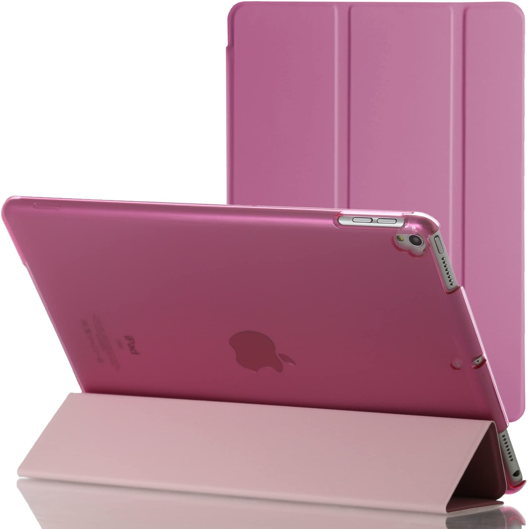 Slim Smart Stand Case Magnetic Cover For Apple iPad10.2 7th Generation (Model A2200, A2198, A2232) Smart Case with Automatic Magnetic Wake/Sleep (Pink)