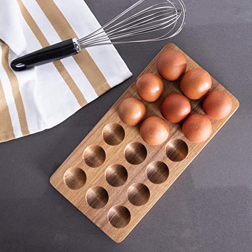 2 Wooden+Egg+Holder+ILLATO+Refrigerator
