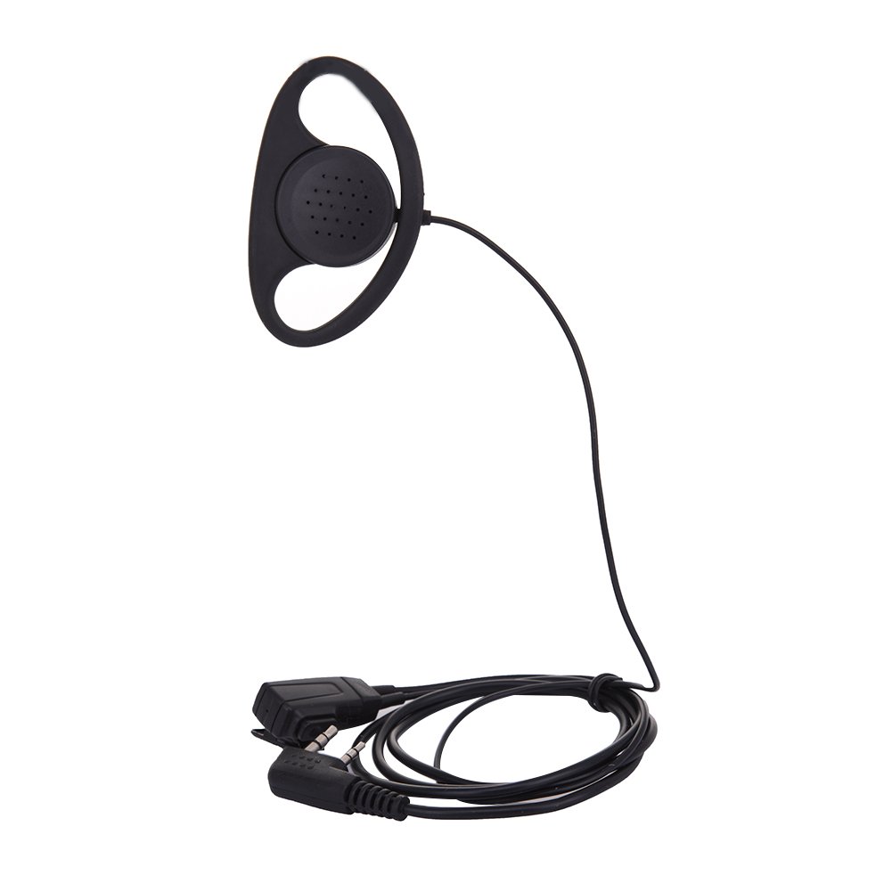 Set di 2 cuffie auricolari con supporto a D con tecnologia PPT e microfono  bidirezionale compatibili con Baofeng UV-5R e Kenwood TYT for Baofeng UV-5R  Accessori per audio e video Informatica outlookplanningdevelopment.com.au
