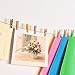 100 Pieces Mini Colorful Wooden Craft Clips Photo Paper Peg (Color Set 1)