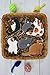R&M International When the Cat's Away Cookie Cutters, Assorted, 6-Piece Set
