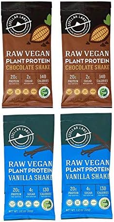 Stellar Labs- Protein Shack Packets- Certified Low FodMap, High Protein, Gluten Free, Perfect for People on The go, Easy to use no Mess! - 4-Pack