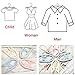 16 pcs Travel Hangers Portable Collapsible Clothes Hangers Folding Hangers Travel Laundry Accessories Space Saving for Clothes(16 pcs with 6 Clips)