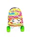 Titan Flower Power Princess Complete Skateboard for Girls (5+ Ages), 17-Inch, Multi-Color