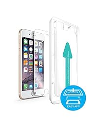 Power Theory iPhone 6s   iPhone 6 Glass Screen Protector [2-Pack] with Easy Install Kit [Premium Tempered Glass]