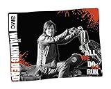 The Walking Dead Daryl Dixon Chopper fleece throw blanket by JUST FUNKY