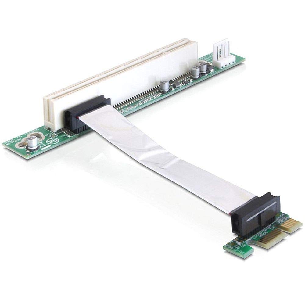 Delock x1 PCI Express to 32 Bit 5V PCI Riser Card with 9cm Flexible Cable