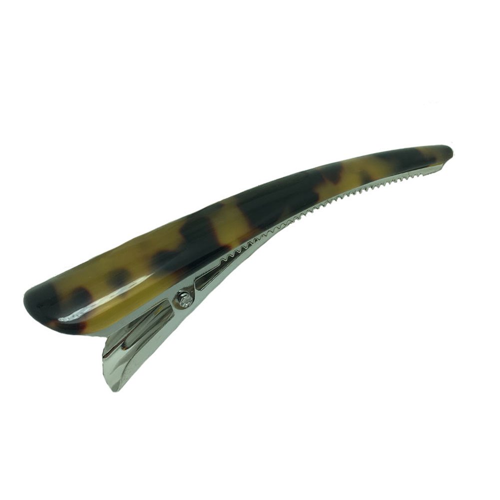 Meilliwish Leopard Wedding Women Girls Alligator Clip Hairpin 1 PCS(A78)(Brown)