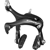Shimano Caliper Brake, BR-R451, Front, CS57, W/R50T2 Shoe, Sunken NUT:10.5/12.5/18/27MM Black