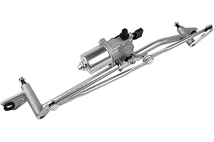 TEKKOAUTO Windshield Wiper Motor and Linkage Assembly Replacement for Buick Enclave Chevy Traverse GMC Acadia 2011-2017 3.6L 