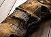 Men's Patchwork Ripped Slim Fit Jeans Retro Yellow 36