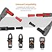 TACKLIFE Electronic Test Leads Kit, Digital Multimeter Leads with Test Extension, Alligator Clips, Retractable Alligator Clips Replaceable Test Meter & Clamp Meter Probes Tips Set of 6 Pieces, METL03