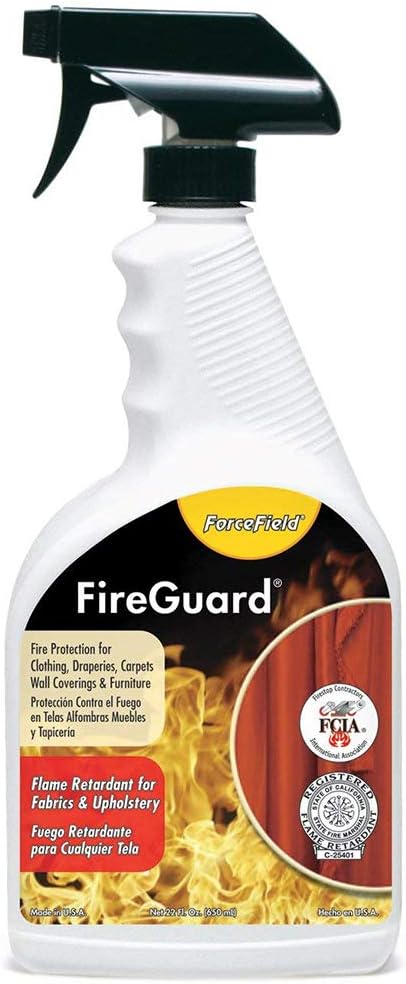 ForceField – FireGuard – Flame Retardant and Protection, 22 oz (650 ml): Home & Kitchen