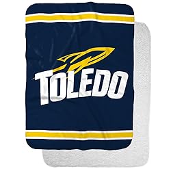 University of Toledo Rockets Primary Logo Stripes