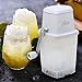 Tilevo Manual Ice Crusher Stainless Steel Blade Crushes Ice to Your Desired Size Non-Slip Easy to Use Portable Hand Crank Ice Crushers