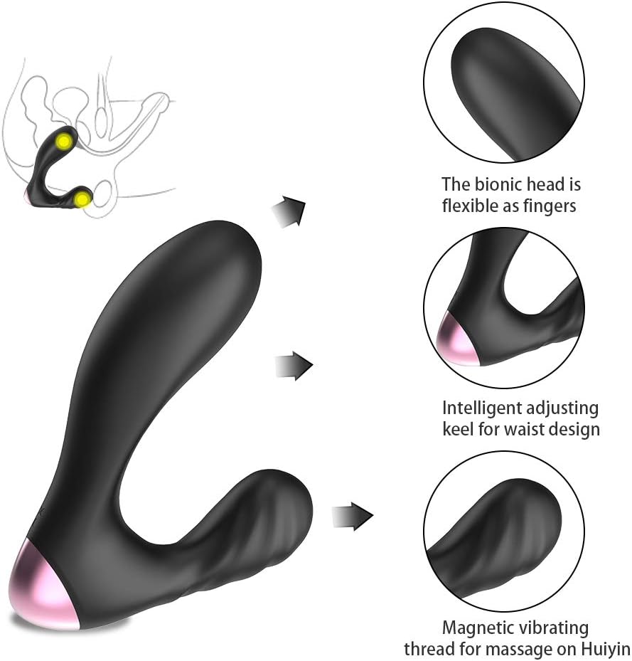 Vibrantor Tongue for Women Massage Delay Ring for Men, Silicone L?ck Ring Strong Vibration Silicone Massage Pennis-sring Ring for Men Women Shake Rooster Cockring