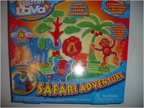 Glitter Lava Incredible Activity Putty Safari Adventure