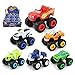 Womdee Blaze and The Monster Machine Vehicle Set(6 Pieces)