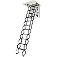 FAKRO LST 66875 Insulated Steel Scissor Attic Ladder for 22-Inch x 31-Inch Rough Openings