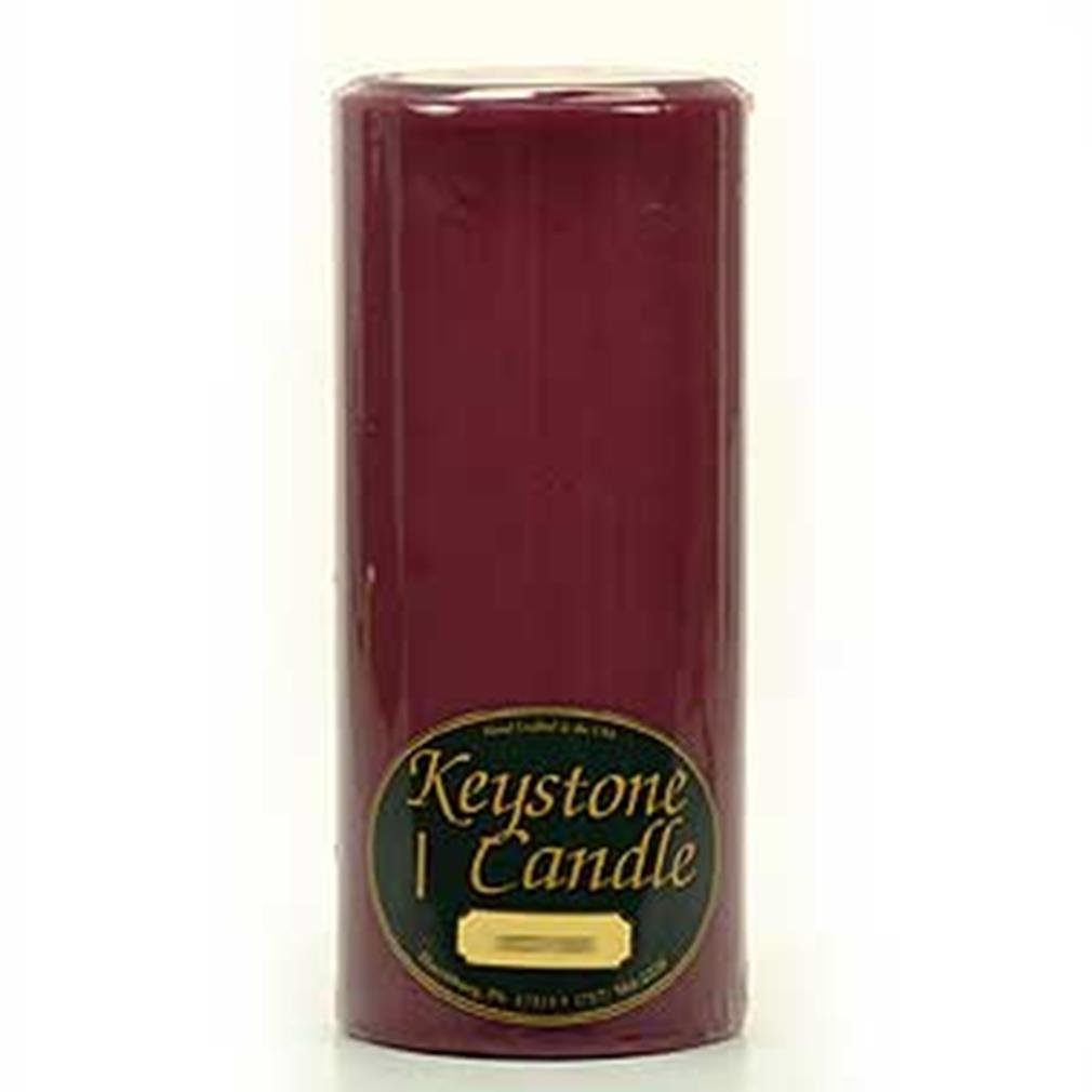 4 x 9 Spiced Plum Pillar Candles Home & Kitchen