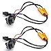 TUINCYN 2pcs 50W 8 ohm 3157 3047 3057 3155 3457 Led Load Resistors - Fix Headlight LED Bulb Fog Lamp Fast Hyper Flash Turn Signal Blink Light Error Code Canbus Resistors Decoder