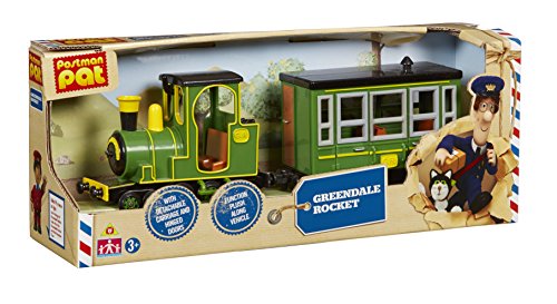 POSTMAN PAT SDS VEHICLE GREENDALE ROCKET TRAIN NEW by ToyCenter