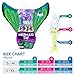 Fin Fun Mermaid Tail with Monofin for Kids, Boy & Girls - Large, X-Large - Green