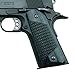 Altamont 1911 Grips - Crocback - Full Size 1911 Wood Grips w. Ambi Safety fits Most Commander, Standard & Government 1911 Models - Made in USA